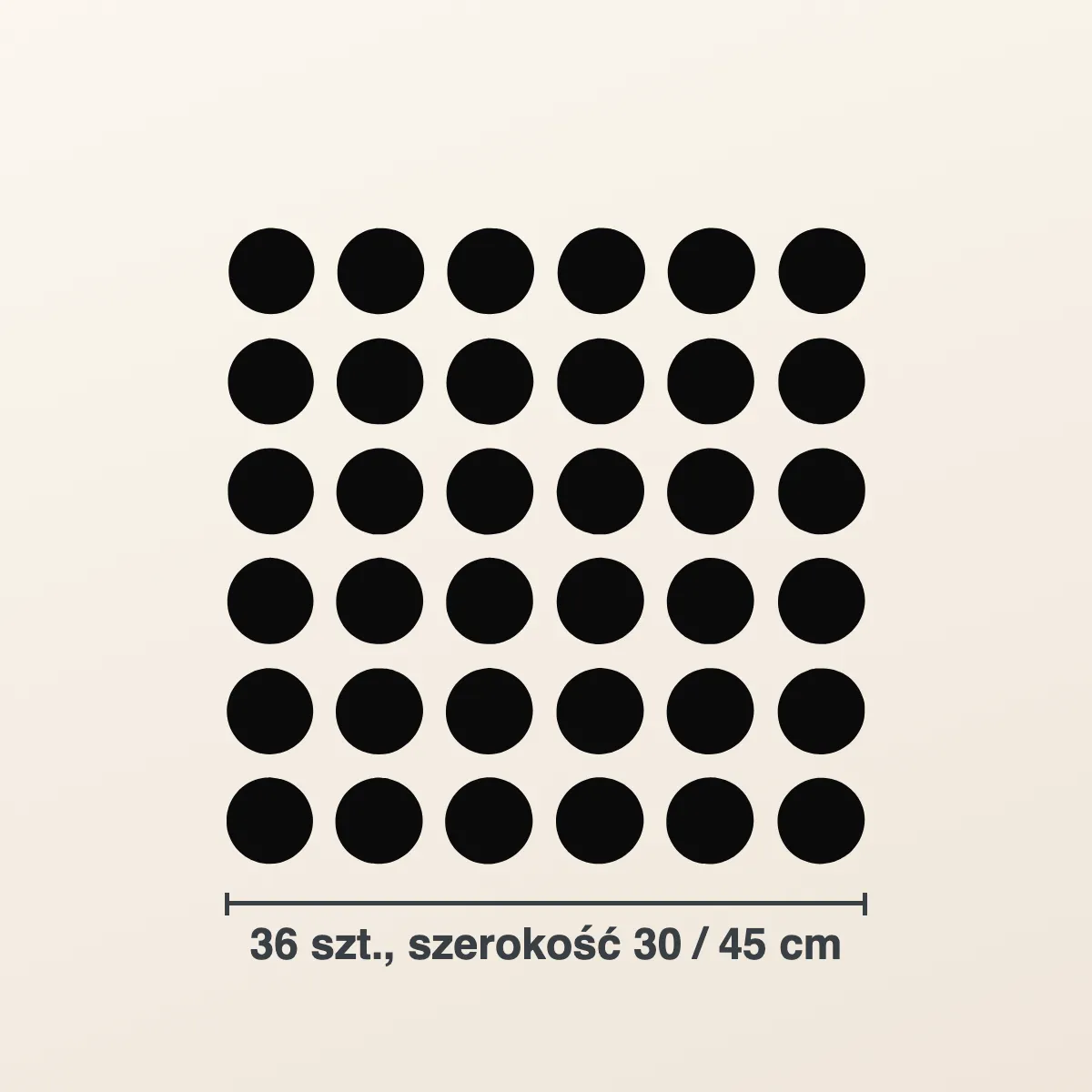 Naklejka na ścianę dla dzieci — Kropki – polka dots