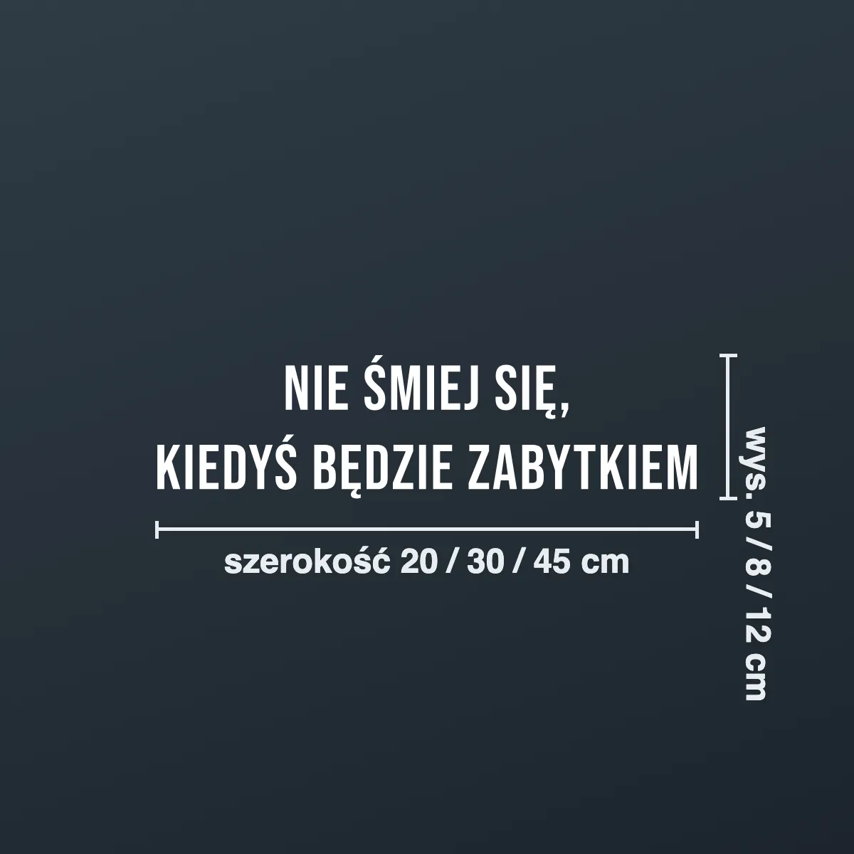 Śmieszna naklejka na auto „Nie śmiej się, kiedyś będzie zabytkiem”
