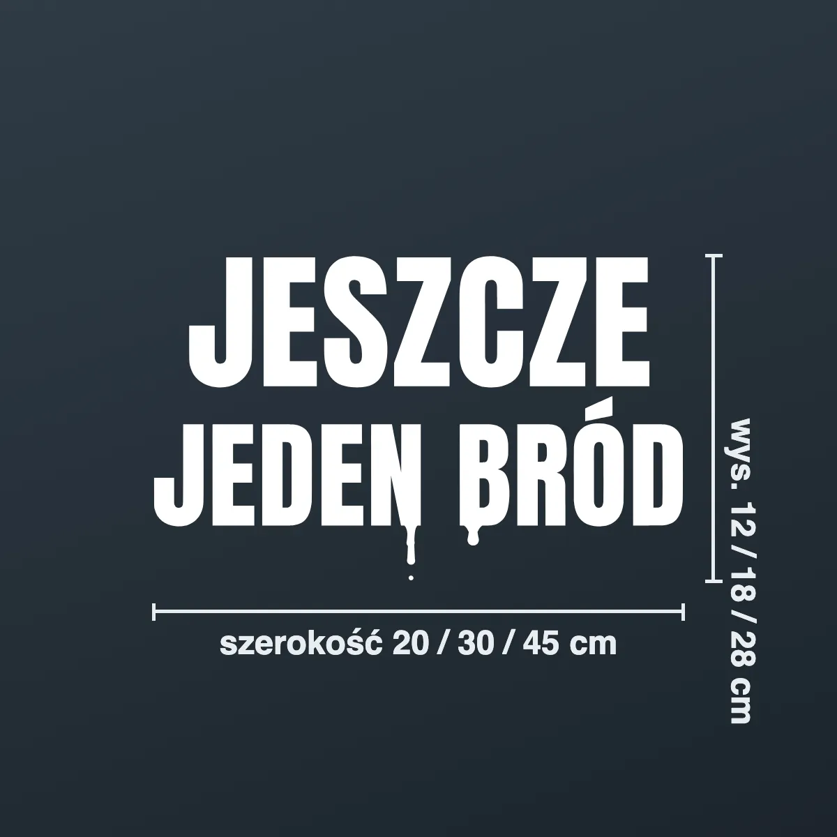Naklejka offroad „Jeszcze jeden bród”