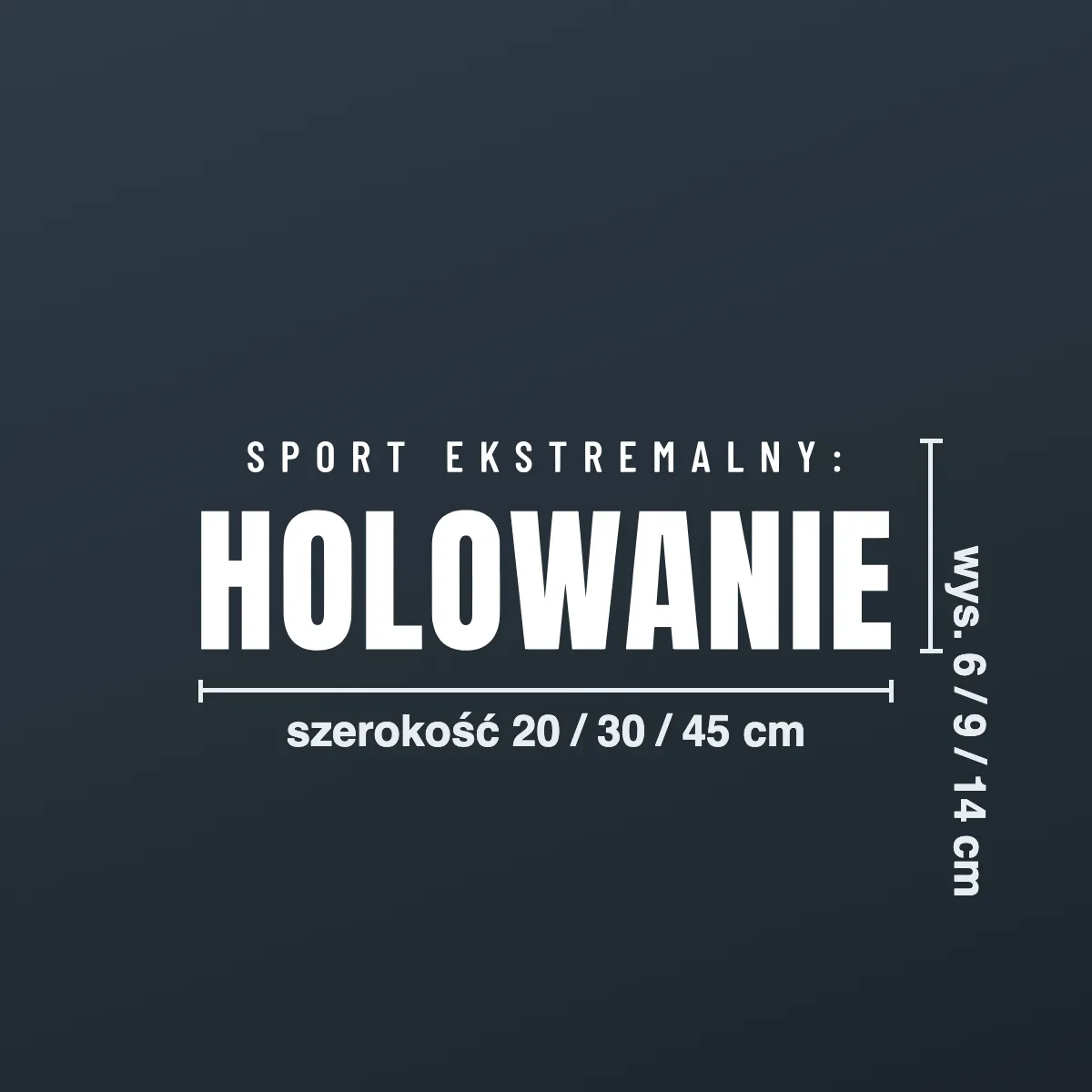 Naklejka offroad „Sport ekstremalny: holowanie”