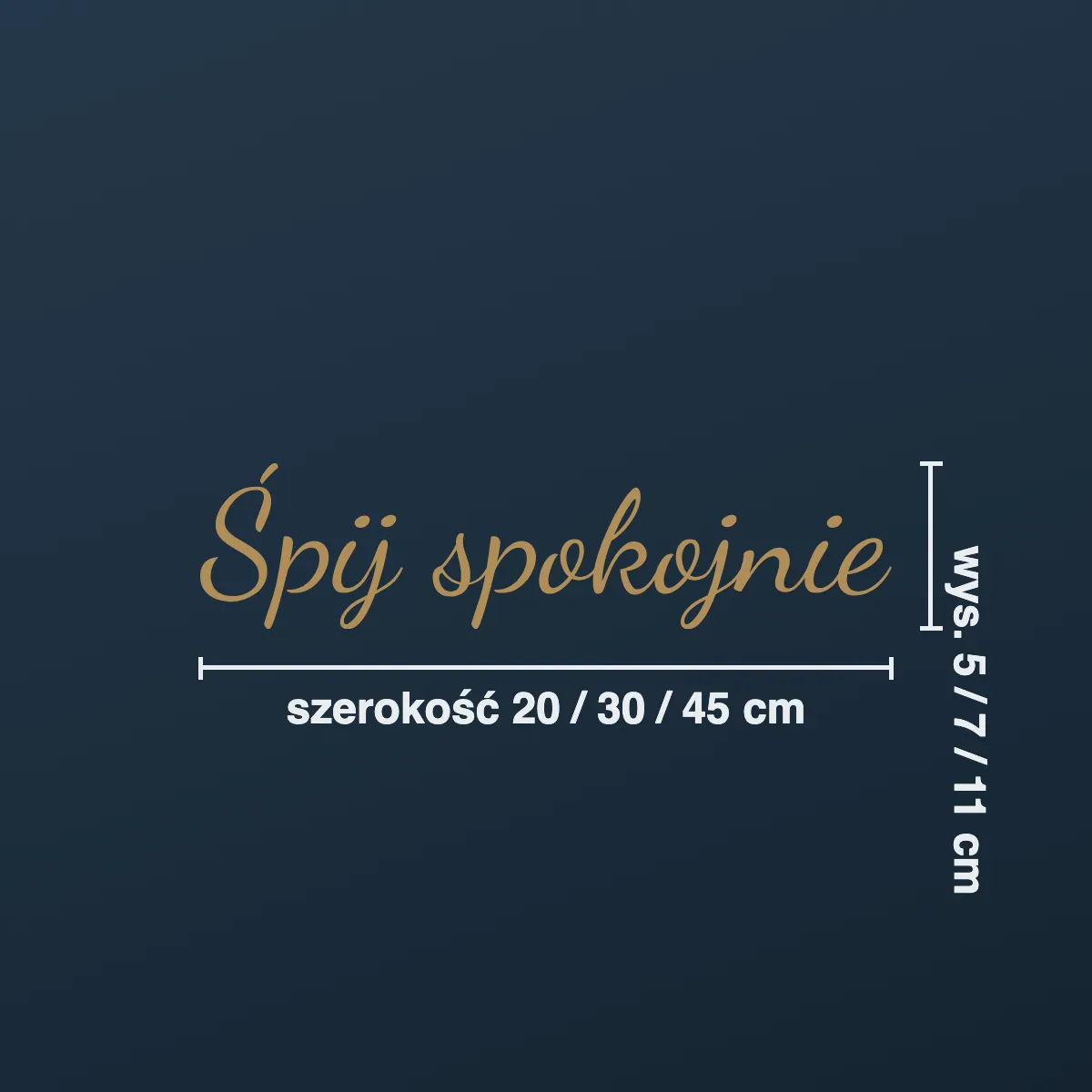 Napis na nagrobek „Śpij spokojnie”
